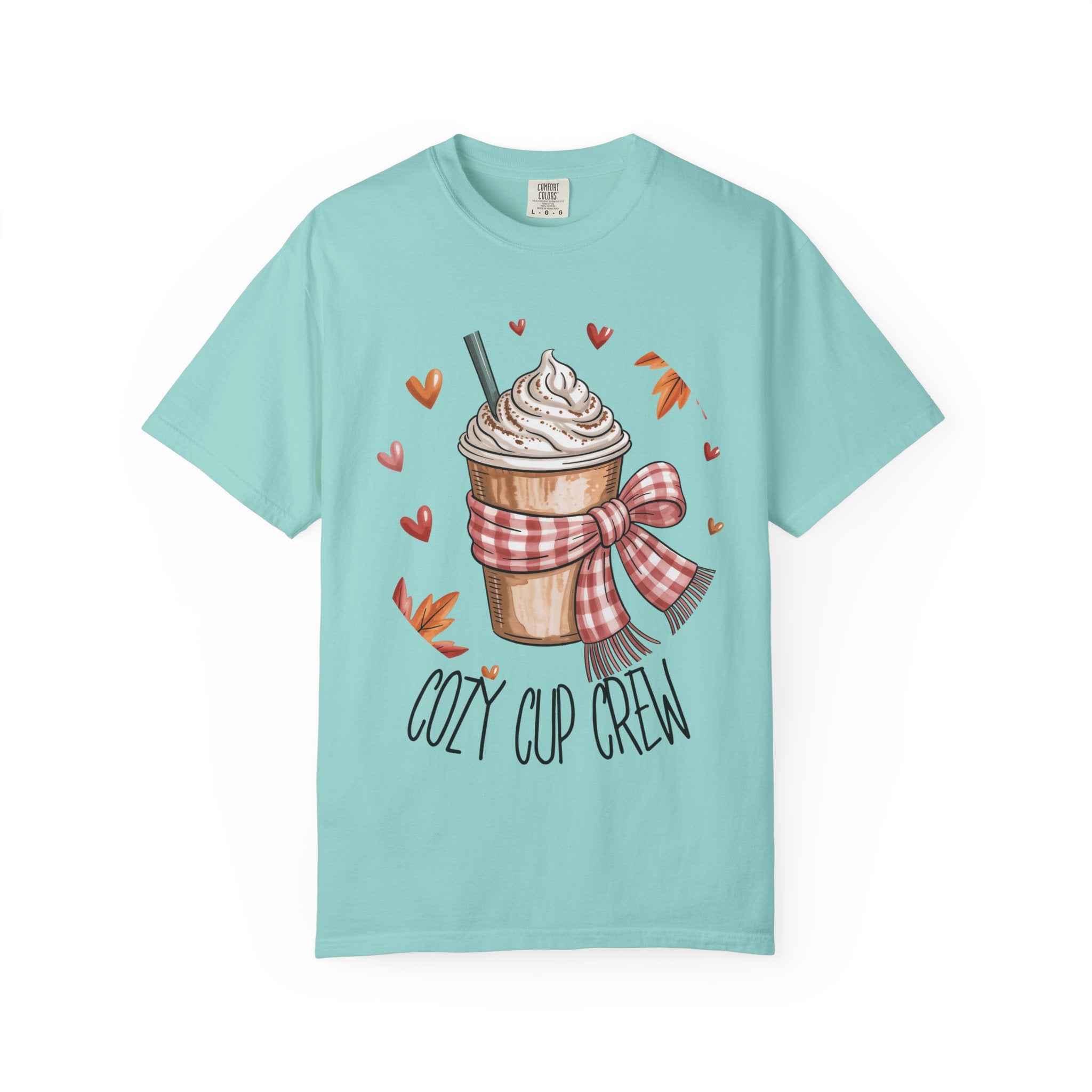 Cozy Cup Crew Short Sleeve T-Shirt – Fall Coffee Lovers Tee