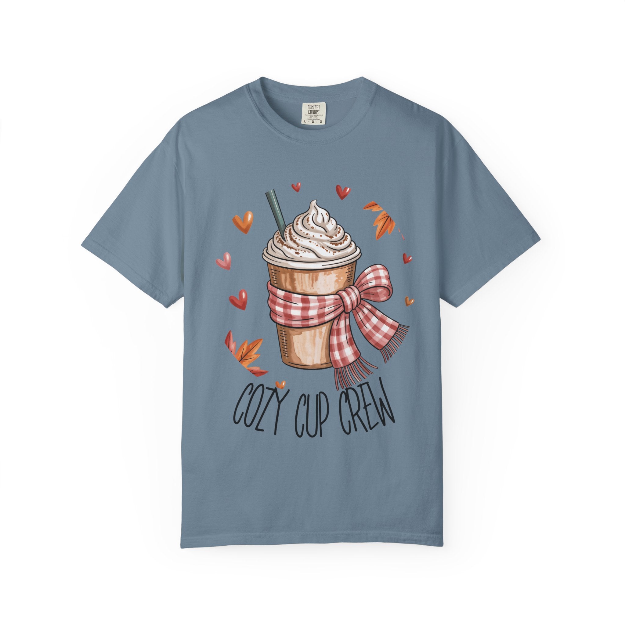Cozy Cup Crew Short Sleeve T-Shirt – Fall Coffee Lovers Tee