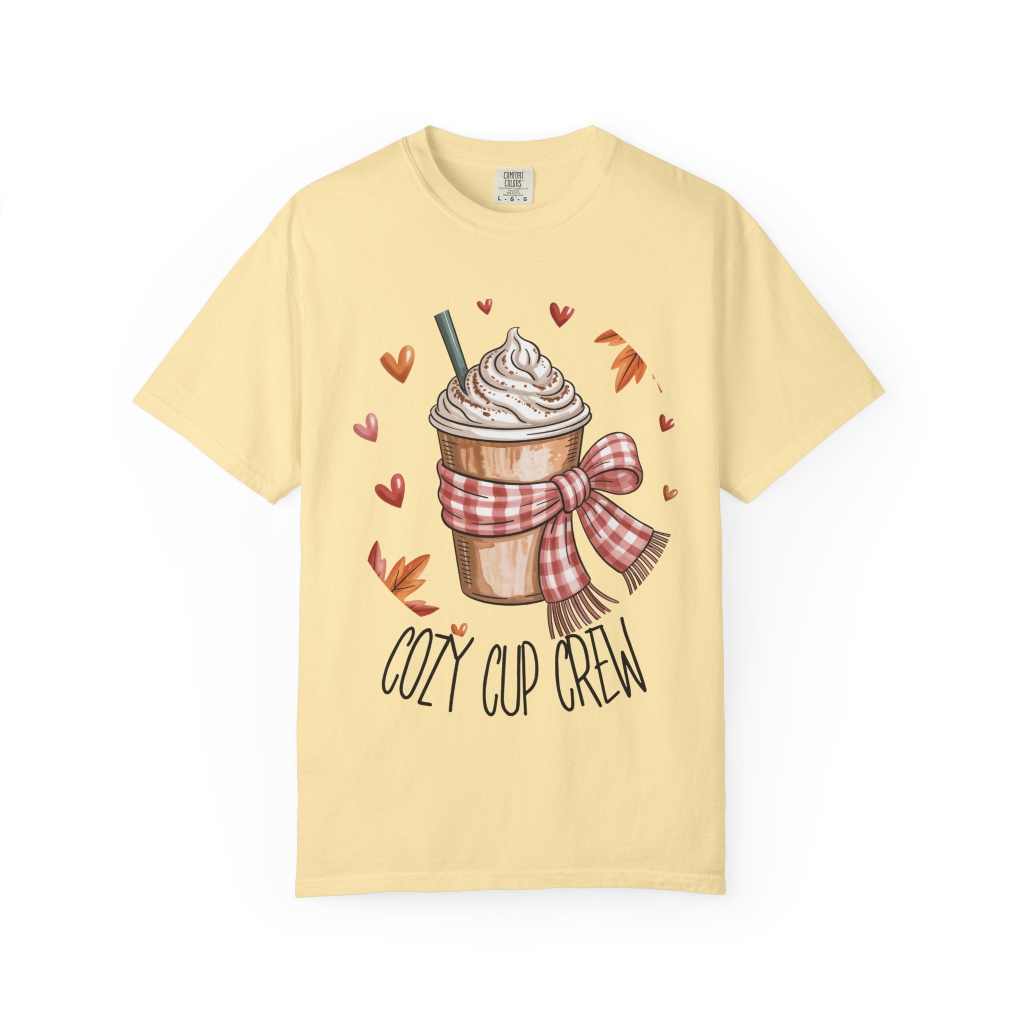 Cozy Cup Crew Short Sleeve T-Shirt – Fall Coffee Lovers Tee