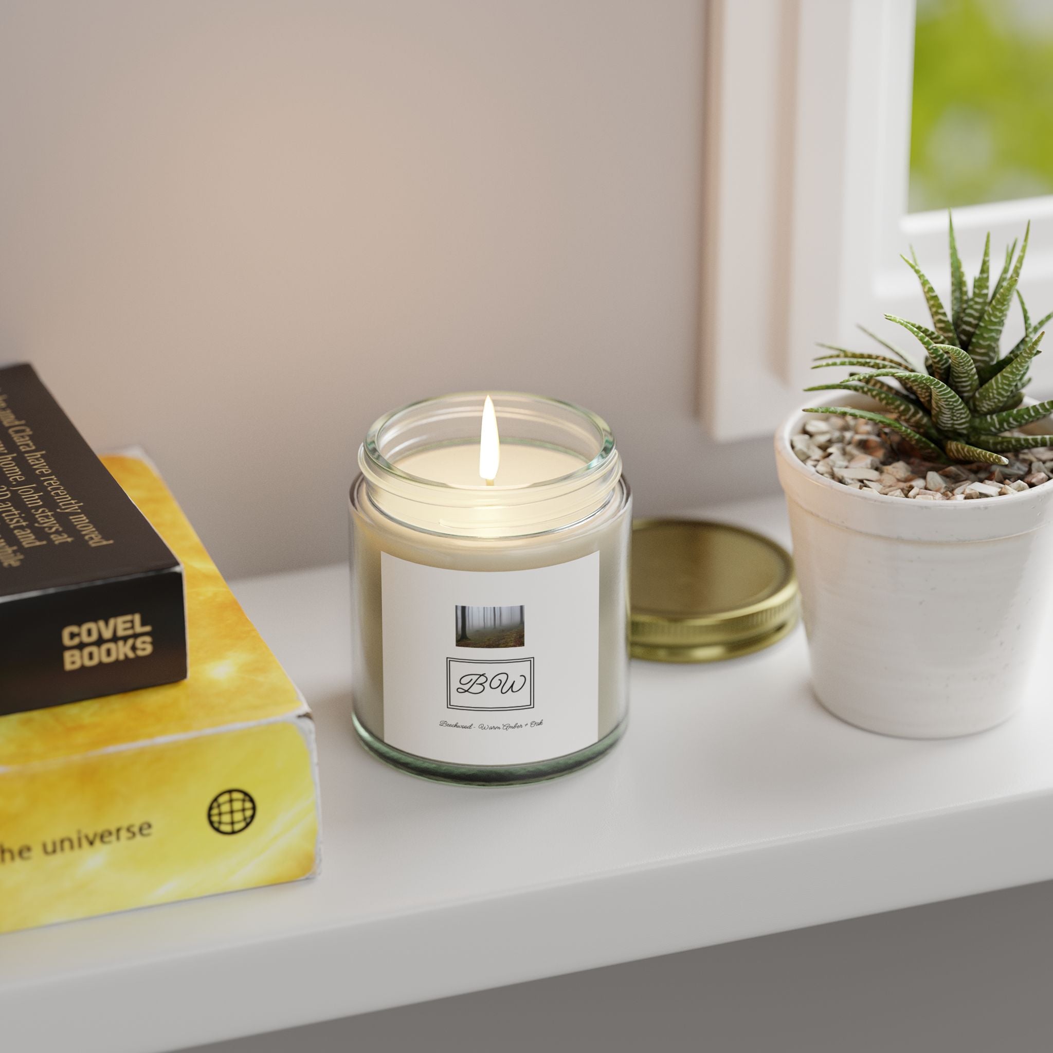 Beechwood Candle – Earthy Forest-Inspired Scent