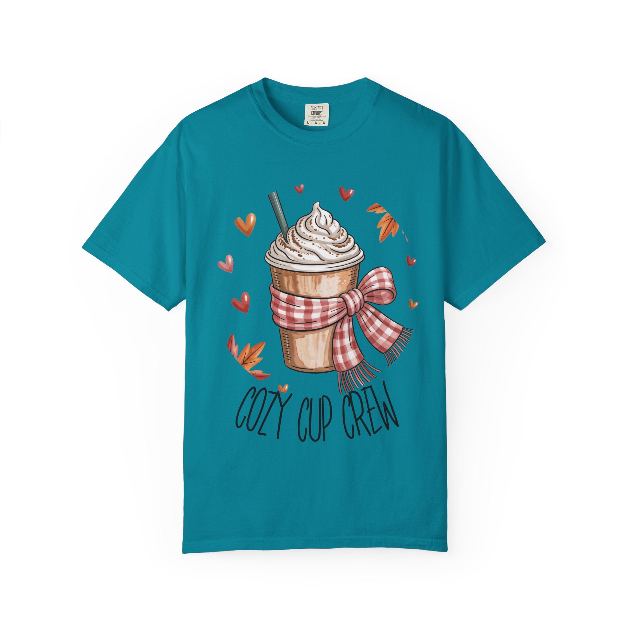 Cozy Cup Crew Short Sleeve T-Shirt – Fall Coffee Lovers Tee