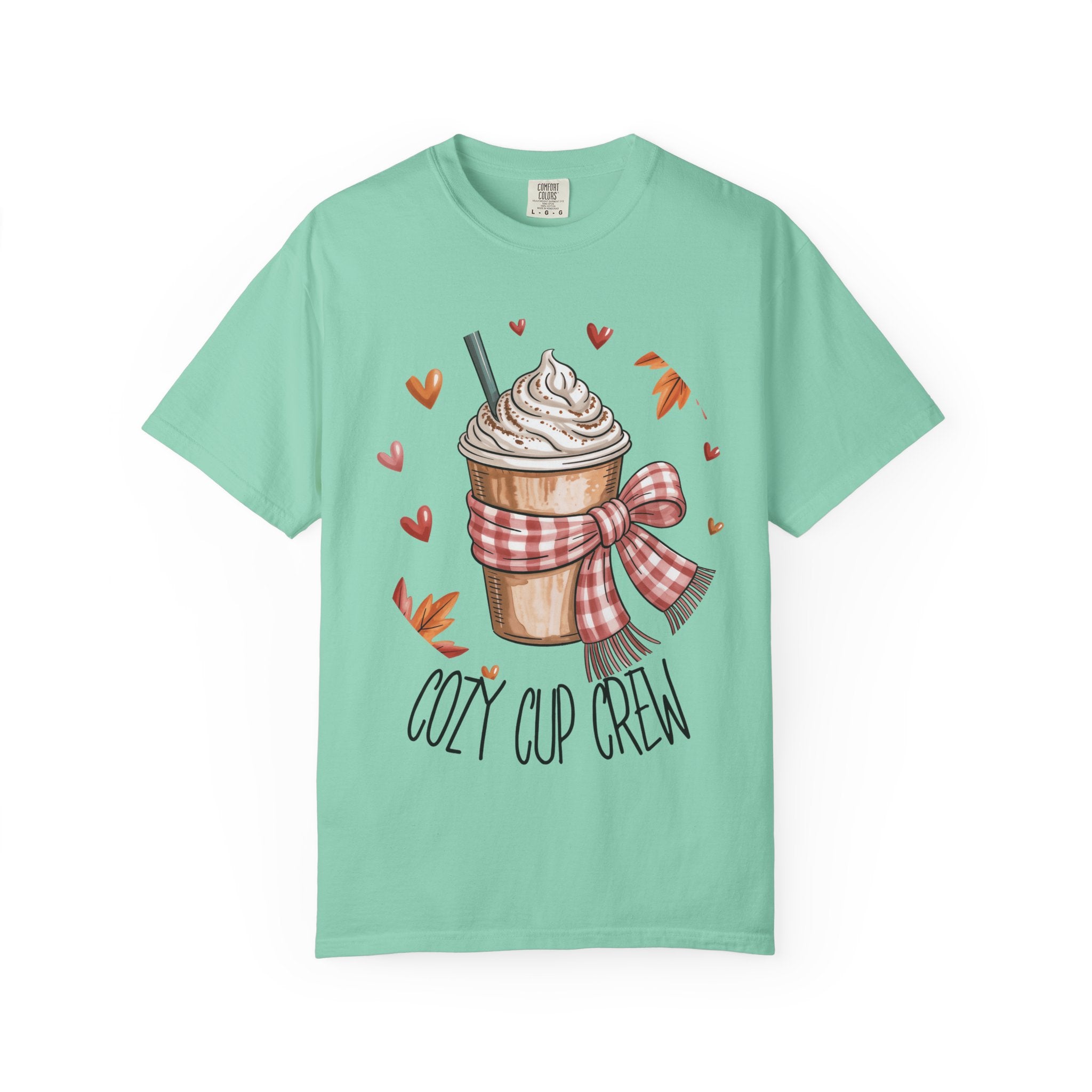 Cozy Cup Crew Short Sleeve T-Shirt – Fall Coffee Lovers Tee