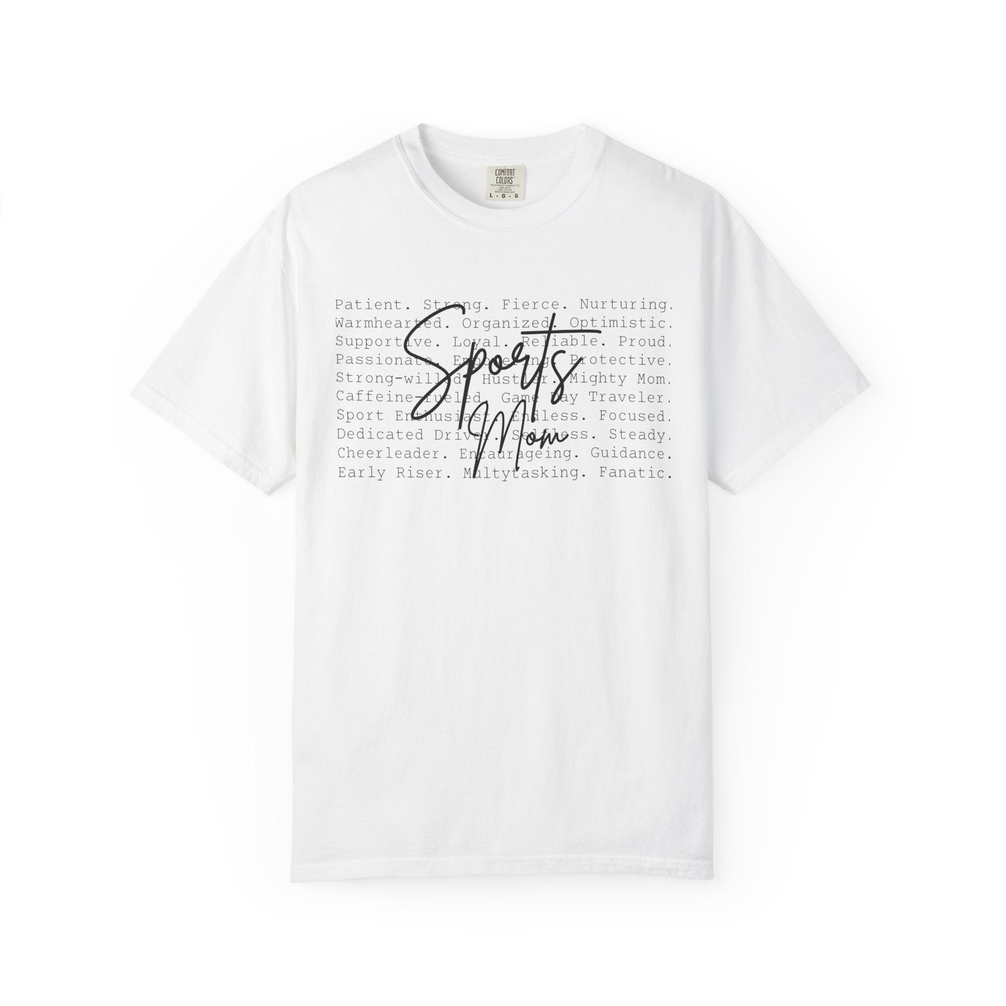 Sports Mom Graphic Tee – Soft, Comfy Shirt for Game Day Vibes