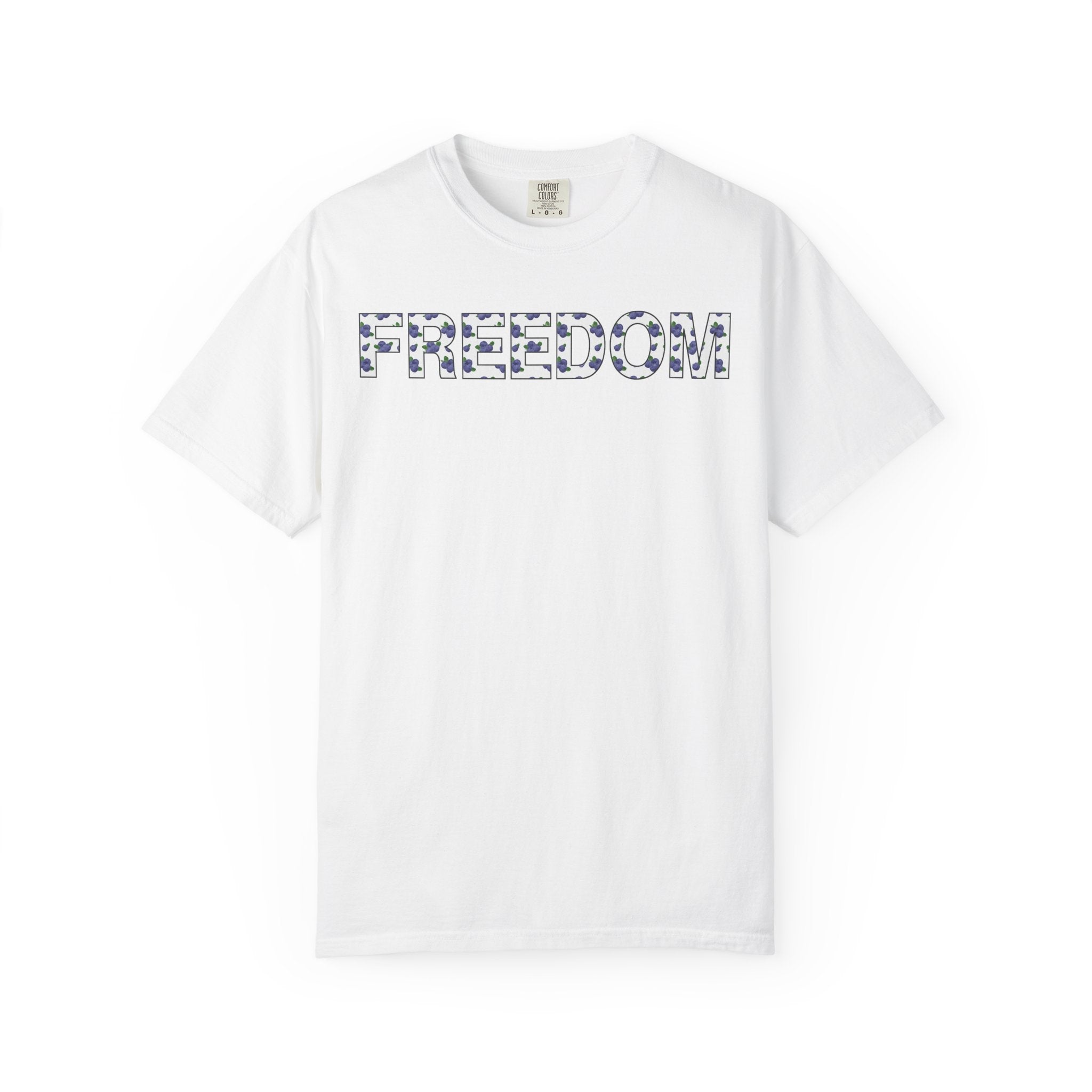 Freedom Blueberries Tee – Charlie Kirk Tribute Shirt