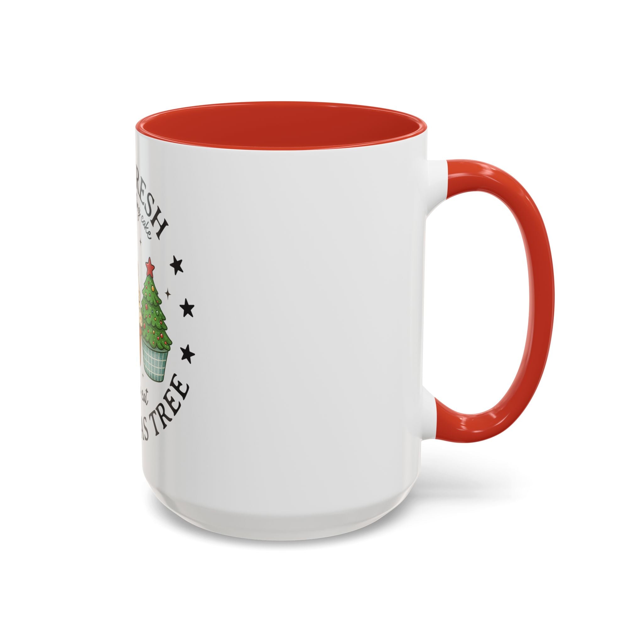 Farm Fresh Christmas Mug – Cupcake Tree, Frosting & Sprinkles Holiday Design