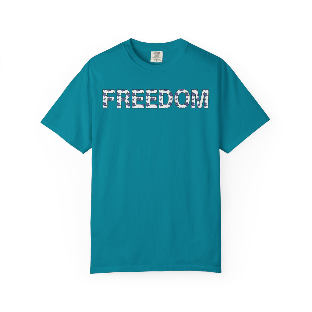 Freedom Blueberries Tee – Charlie Kirk Tribute Shirt