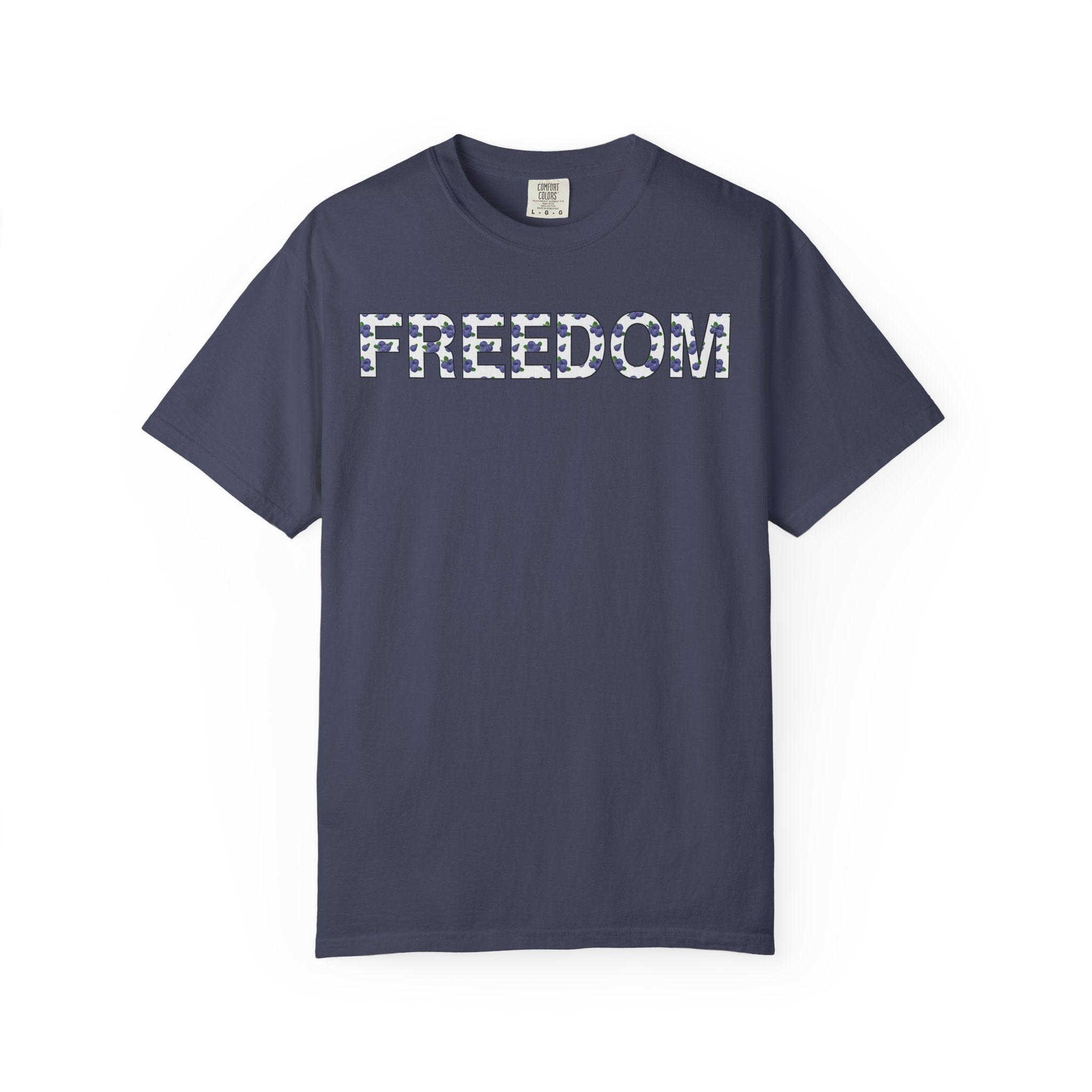 Freedom Blueberries Tee – Charlie Kirk Tribute Shirt