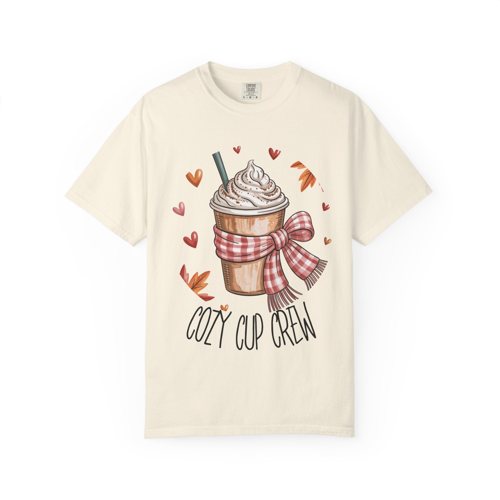 Cozy Cup Crew Short Sleeve T-Shirt – Fall Coffee Lovers Tee