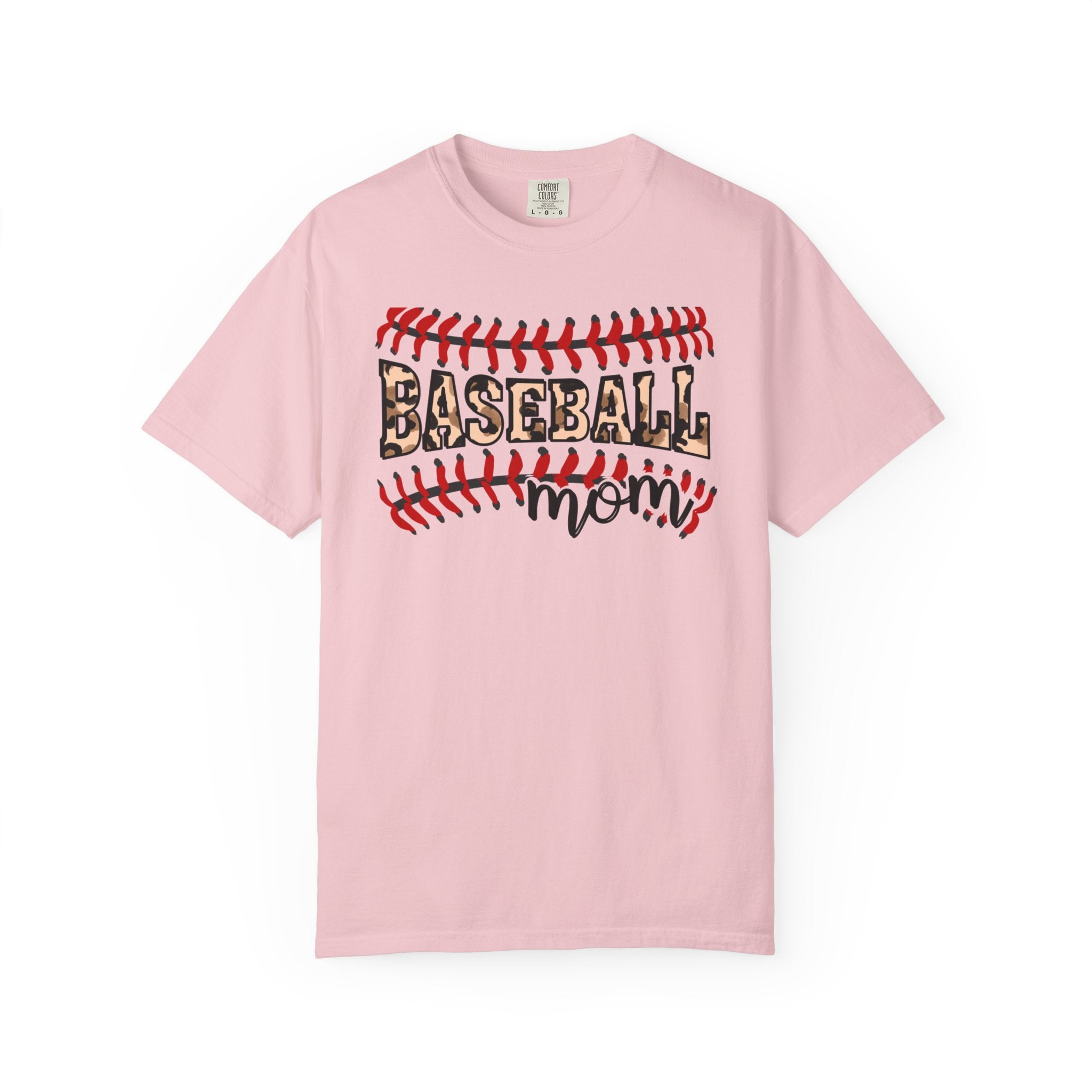 Baseball T-Shirt – Leopard Print Baseball Graphic Tee for Moms & Fans