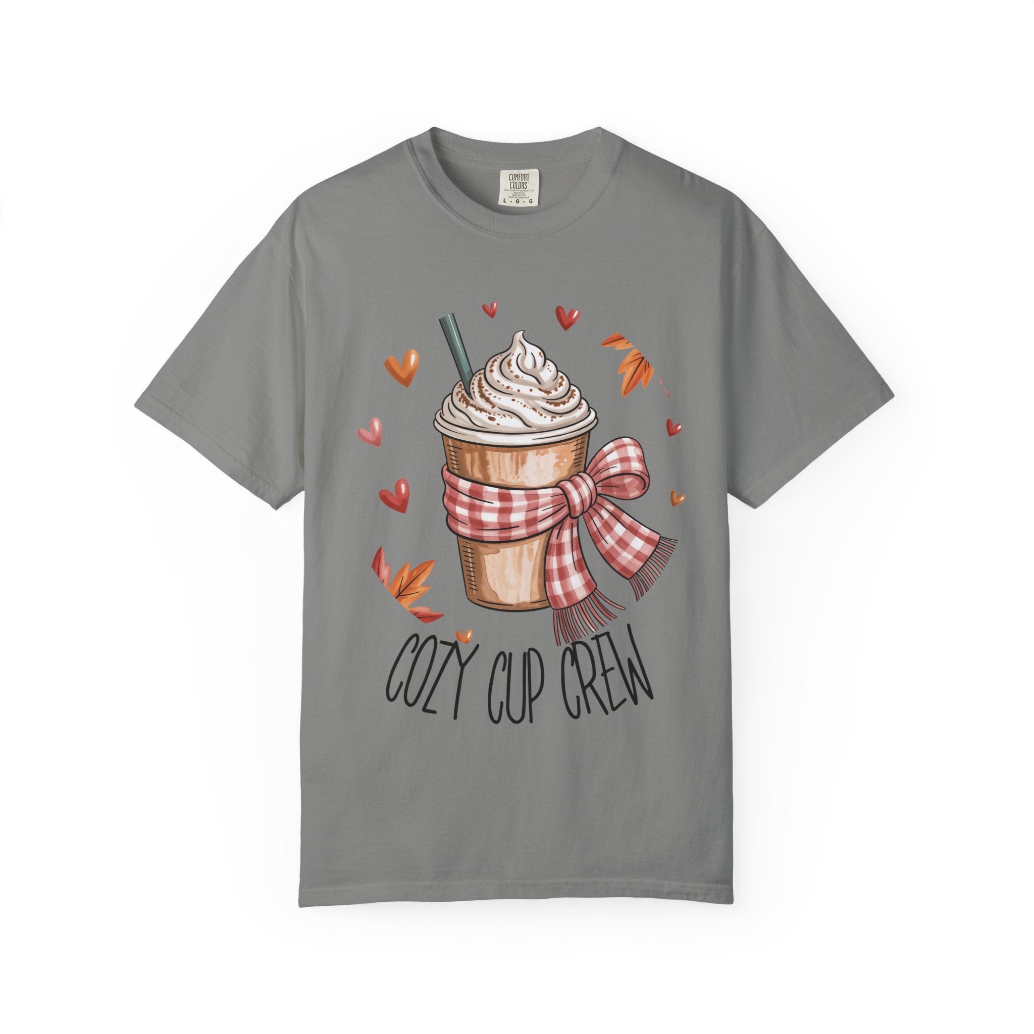 Cozy Cup Crew Short Sleeve T-Shirt – Fall Coffee Lovers Tee