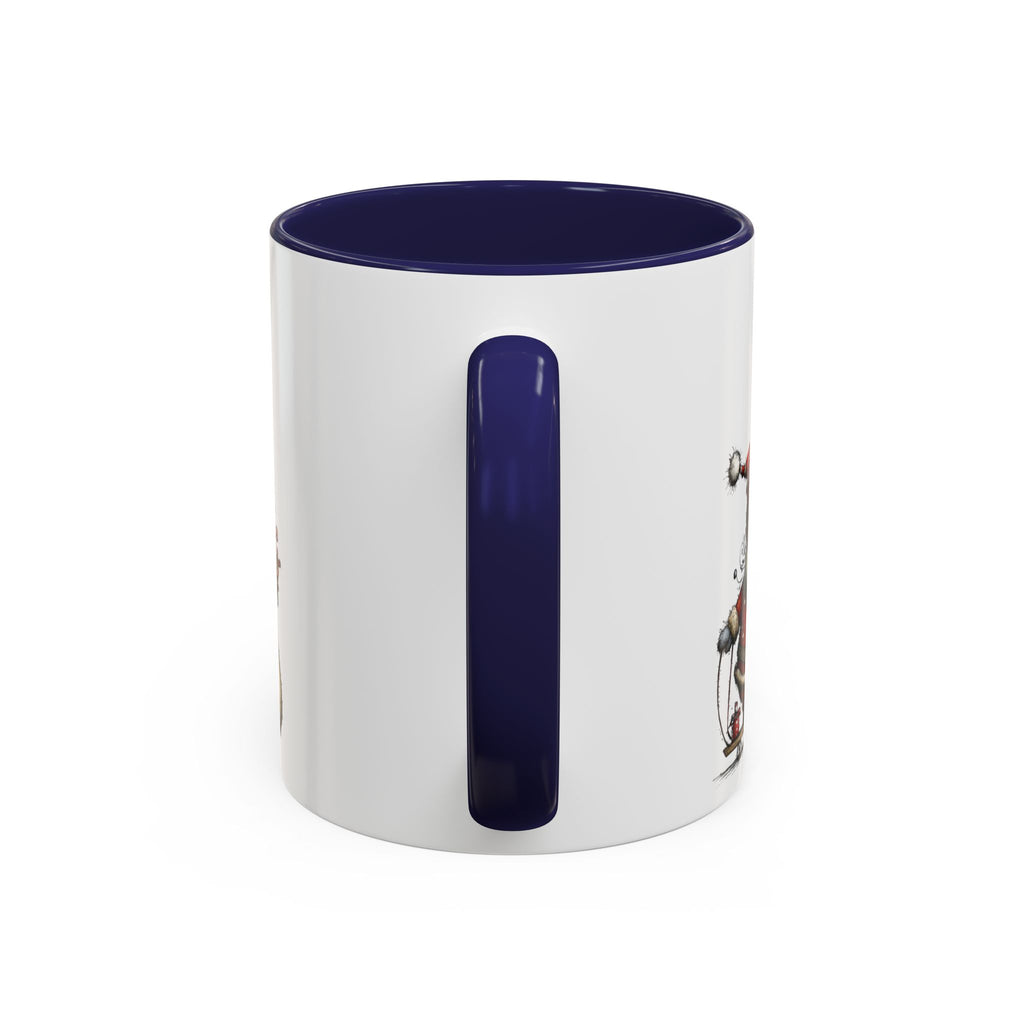 Delivering Cheer Santa Mug | Funny Holiday Coffee Cup