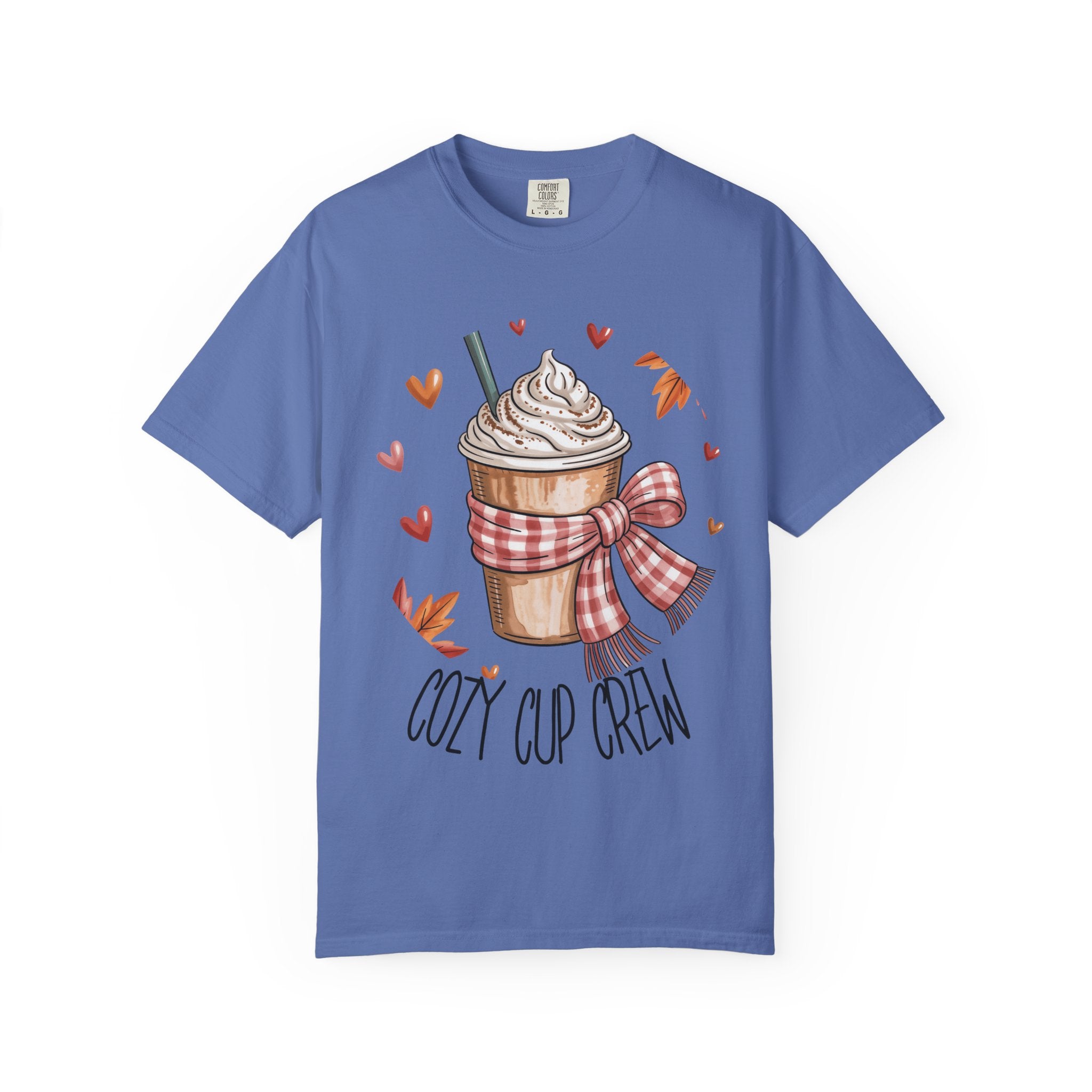Cozy Cup Crew Short Sleeve T-Shirt – Fall Coffee Lovers Tee
