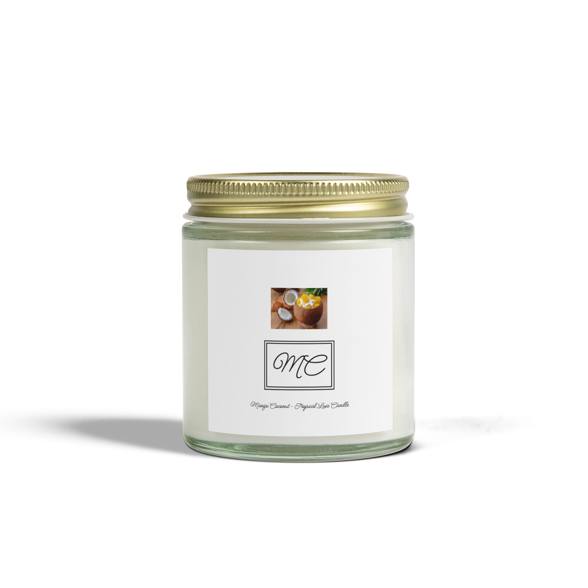 Mango Coconut Candle – Tropical Paradise Scent