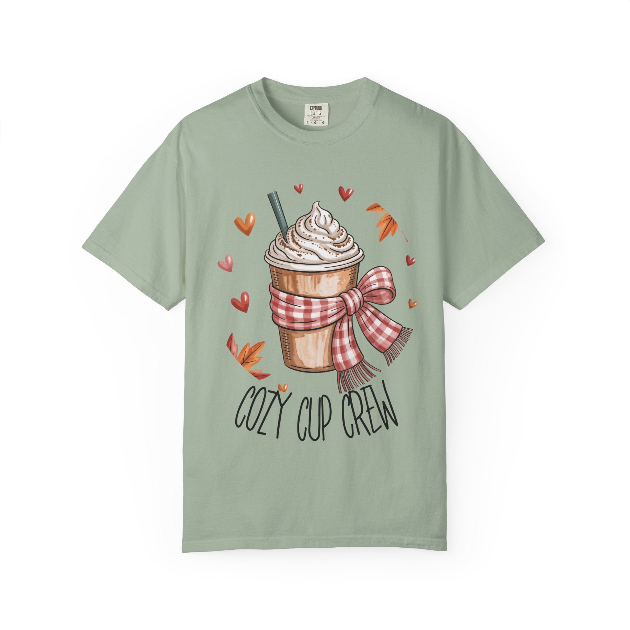 Cozy Cup Crew Short Sleeve T-Shirt – Fall Coffee Lovers Tee