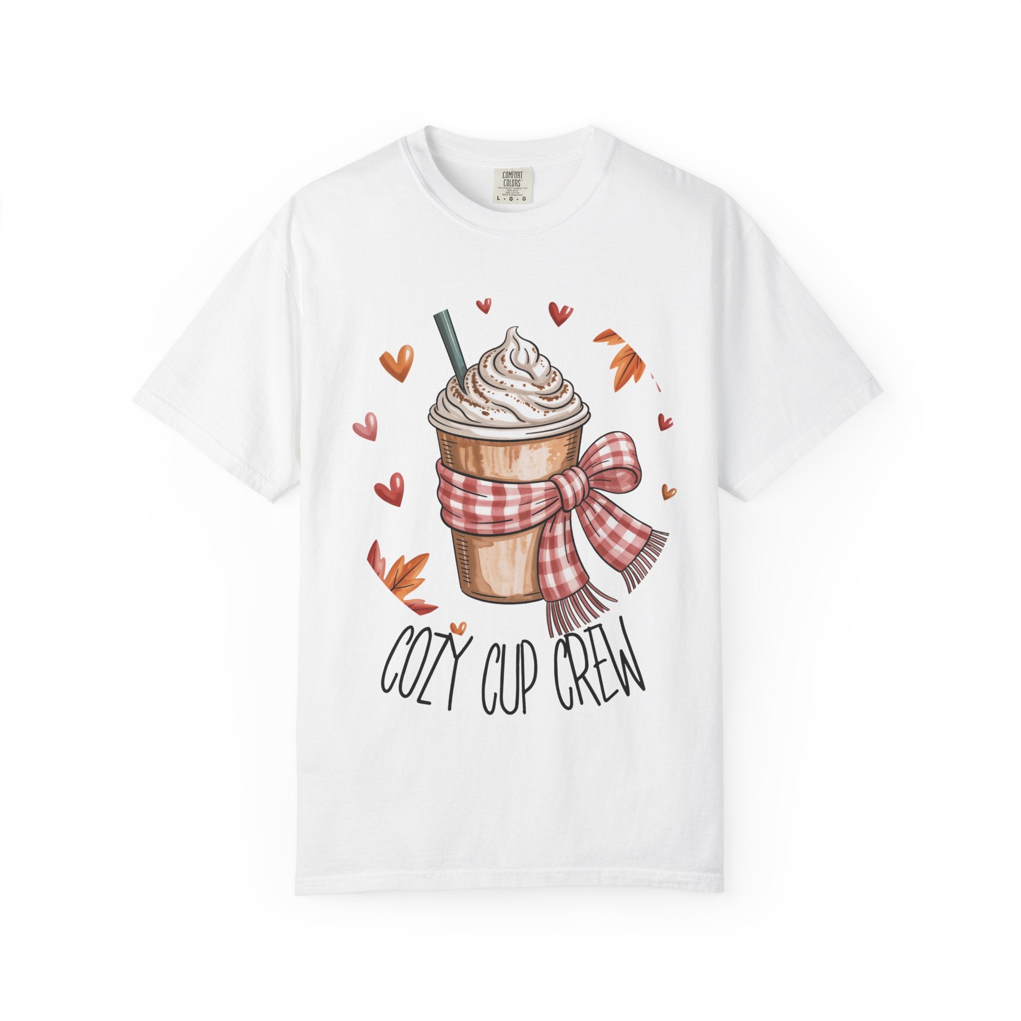 Cozy Cup Crew Short Sleeve T-Shirt – Fall Coffee Lovers Tee