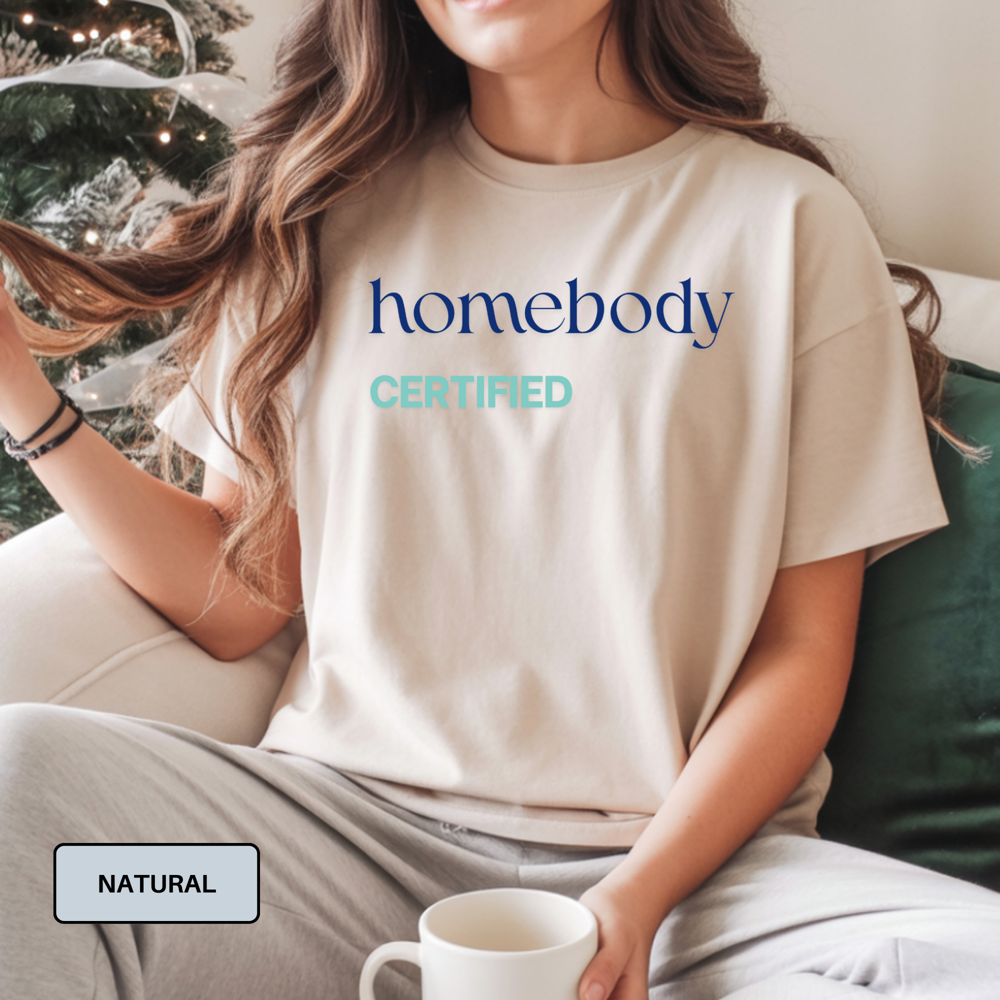 Homebody Certified Tee – Funny Introvert Shirt for Women
