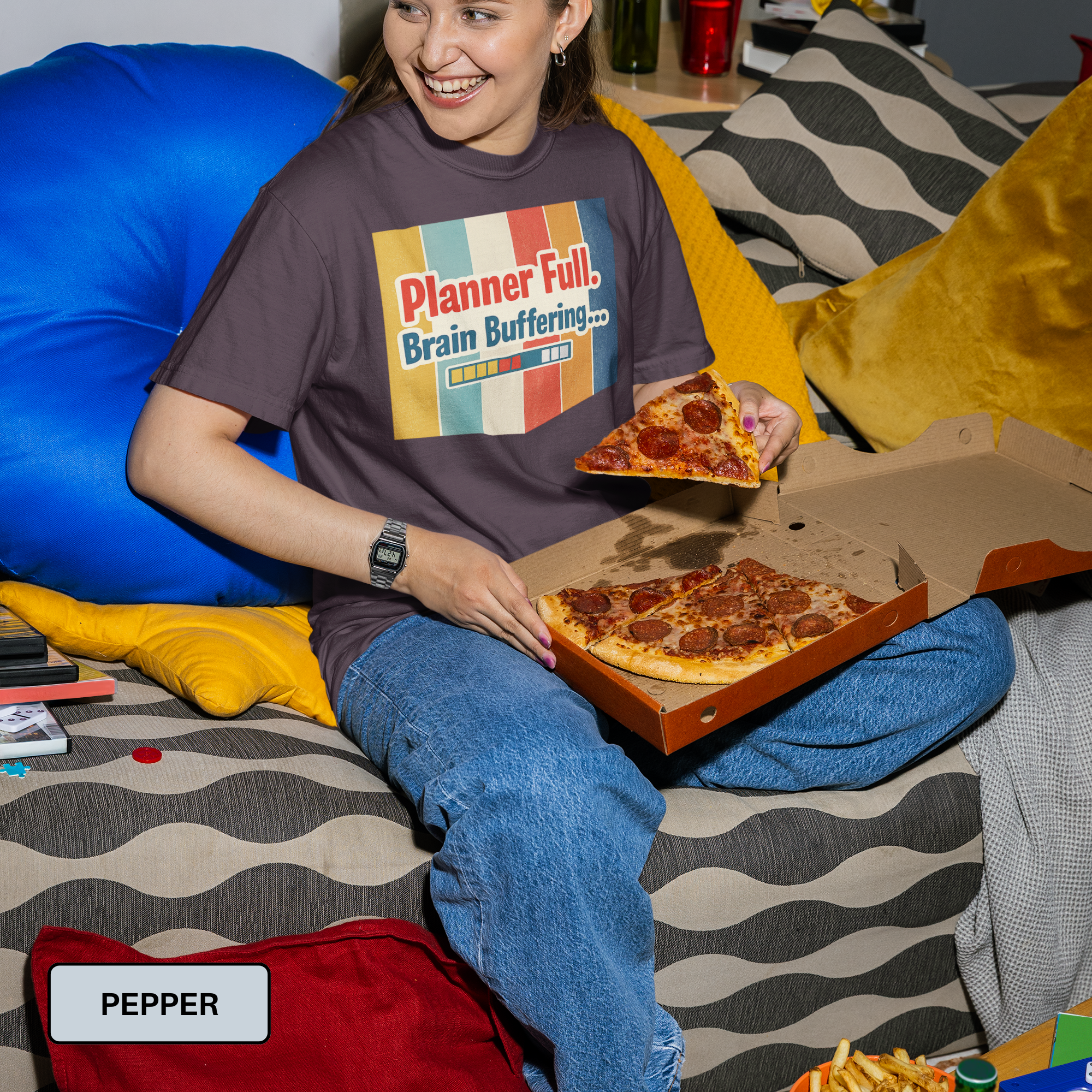 Funny Teacher Shirt – "Loading Patience" Retro Pixel Tee for Educators