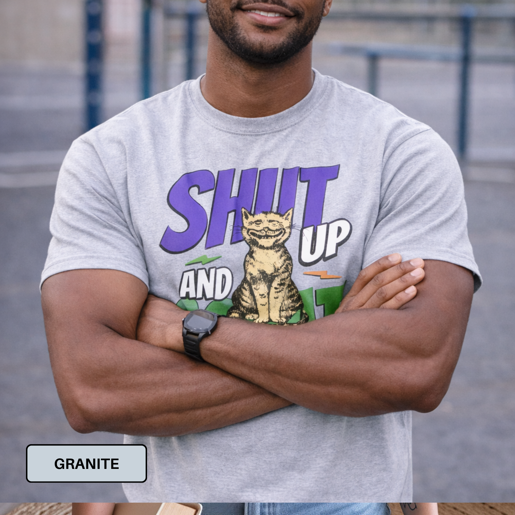 Graphic Cat Comfort Colors 1717 T-Shirt