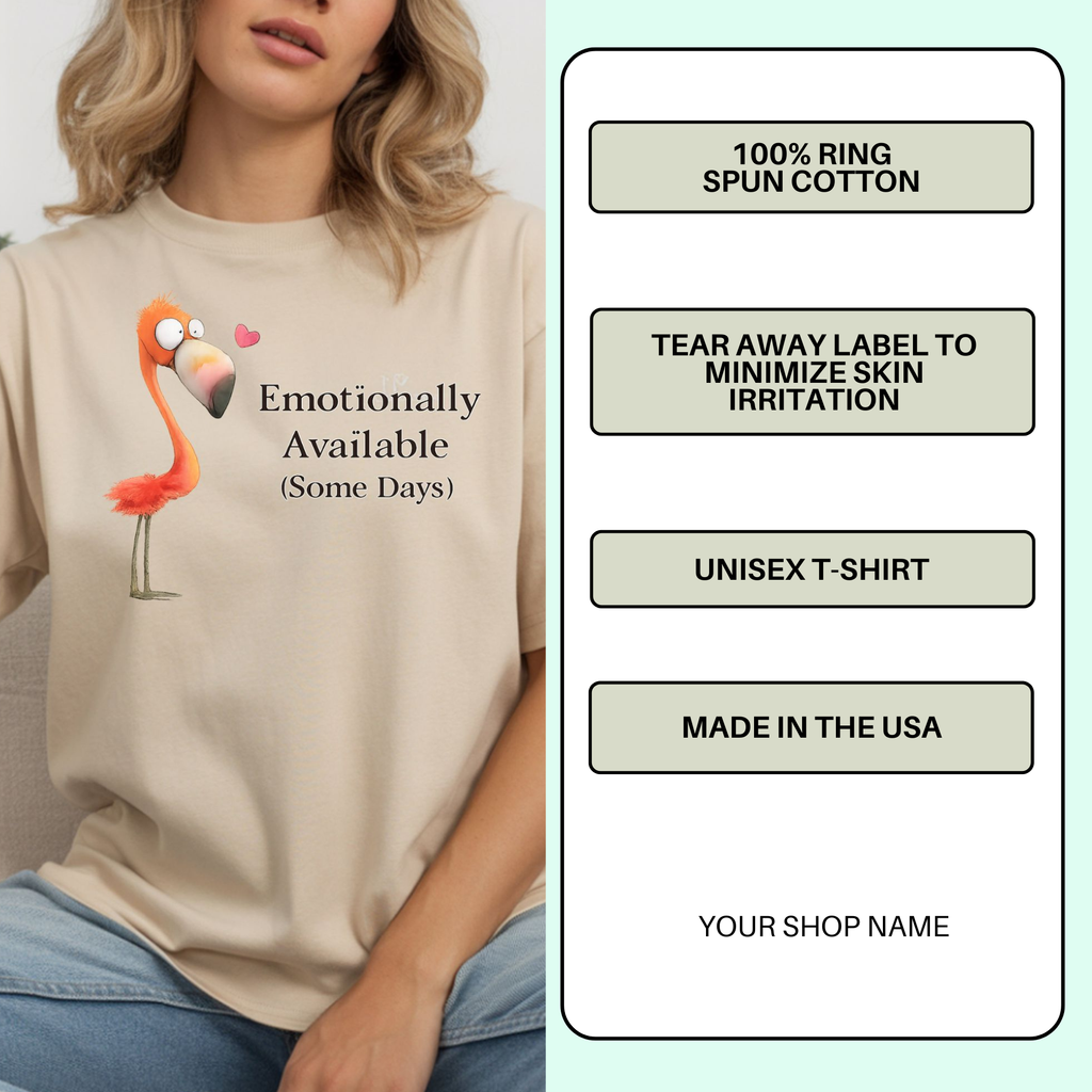 Funny Flamingo Valentine Shirt | Sassy Valentine Tee | Cute Flamingo Shirt for Women