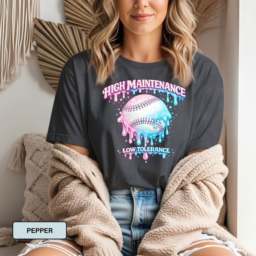High Maintenance Low Tolerance Graphic Tee