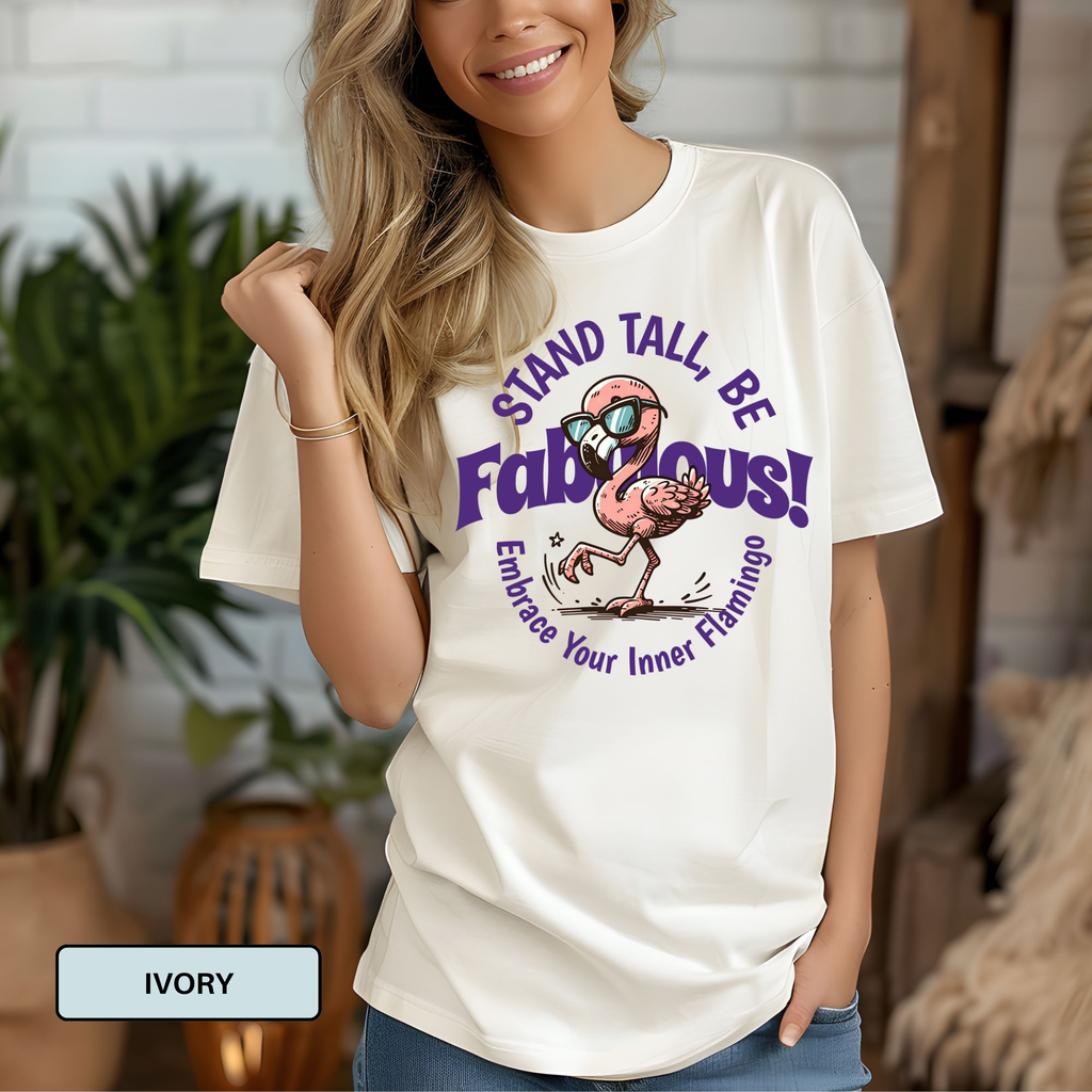 Embrace Your Inner Flamingo Shirt – Comfort Colors Graphic Tee