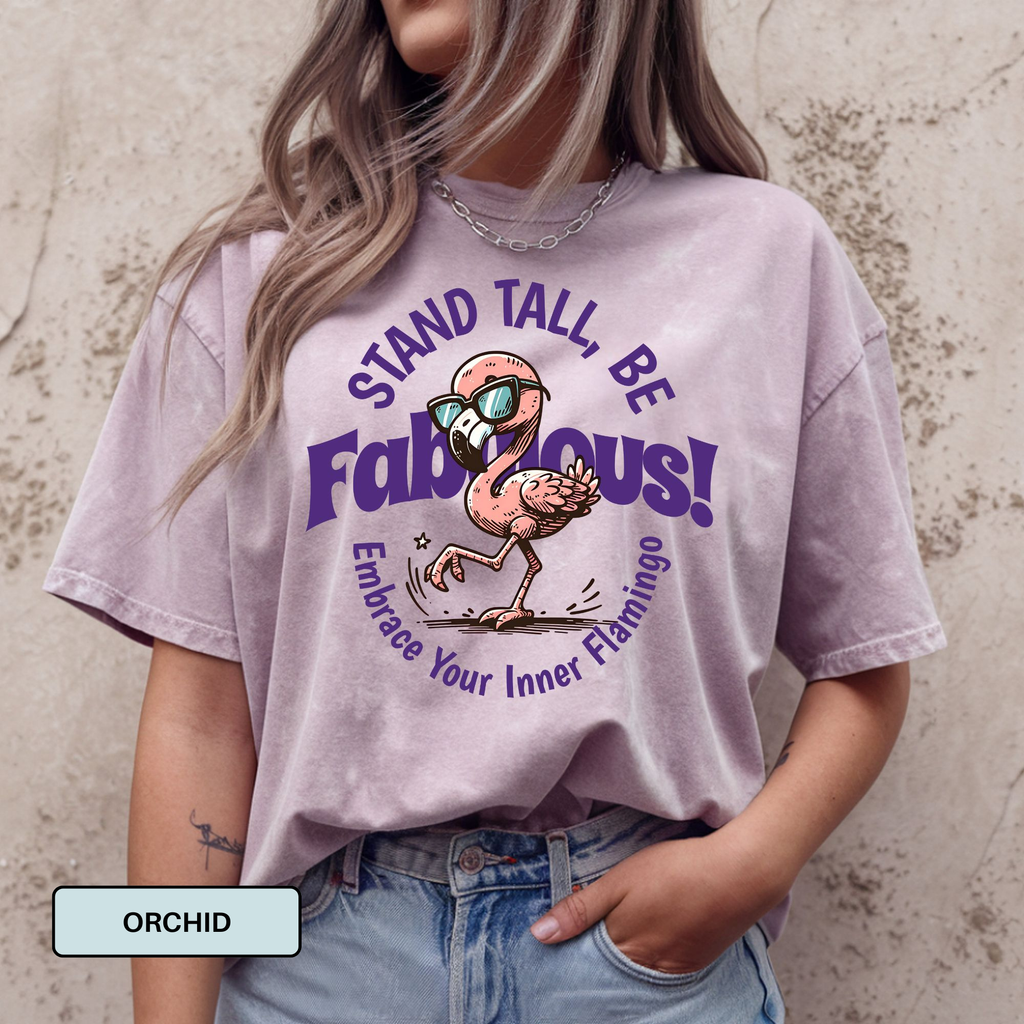 Embrace Your Inner Flamingo Shirt – Comfort Colors Graphic Tee