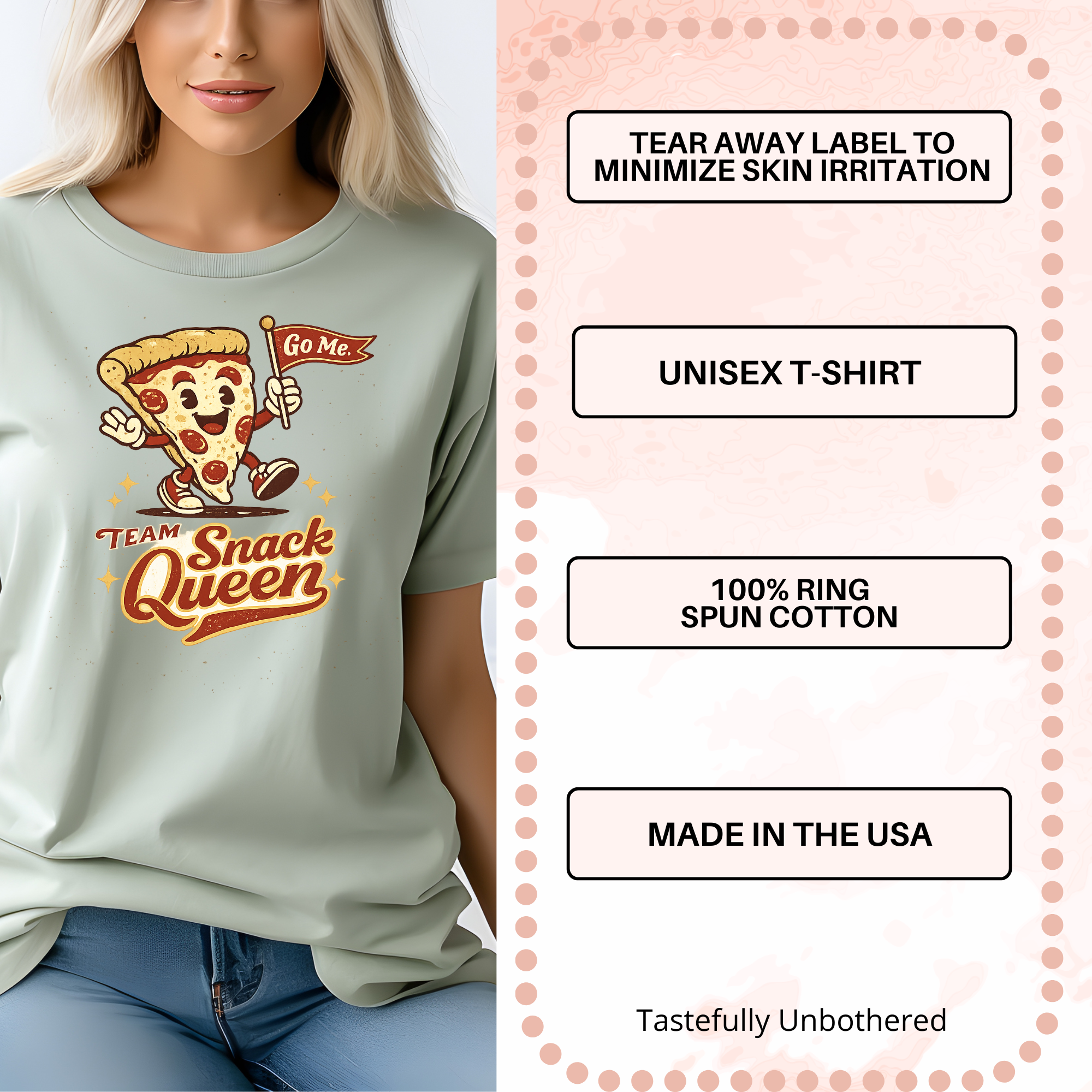 Team Snack Queen — Unhinged & Unbothered Collection