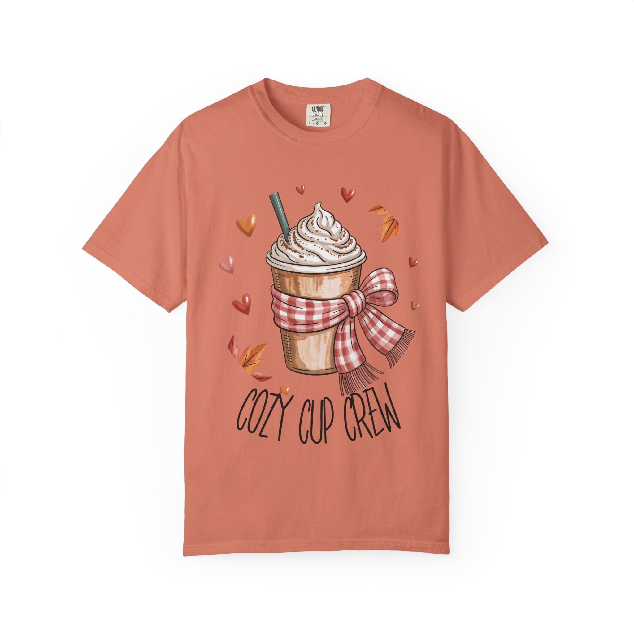 Cozy Cup Crew Short Sleeve T-Shirt – Fall Coffee Lovers Tee
