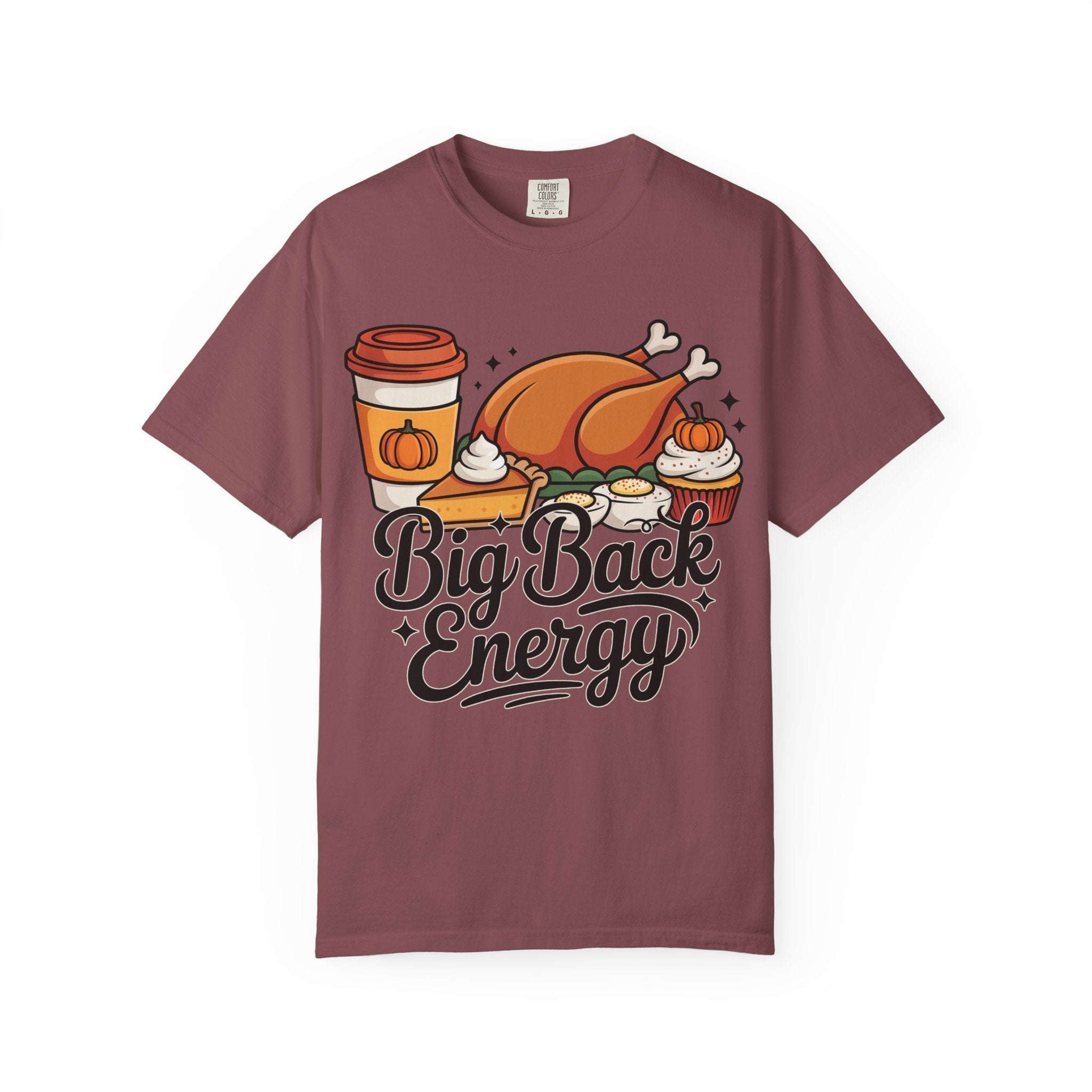 Big Back Energy T-Shirt – Funny Thanksgiving Tee for Women | Turkey Day Shirt