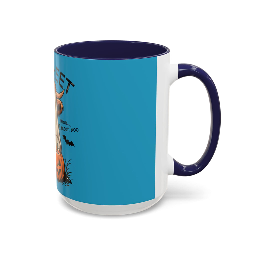 Bullsheet Halloween Mug|Funny Highland Cow Coffee Cup