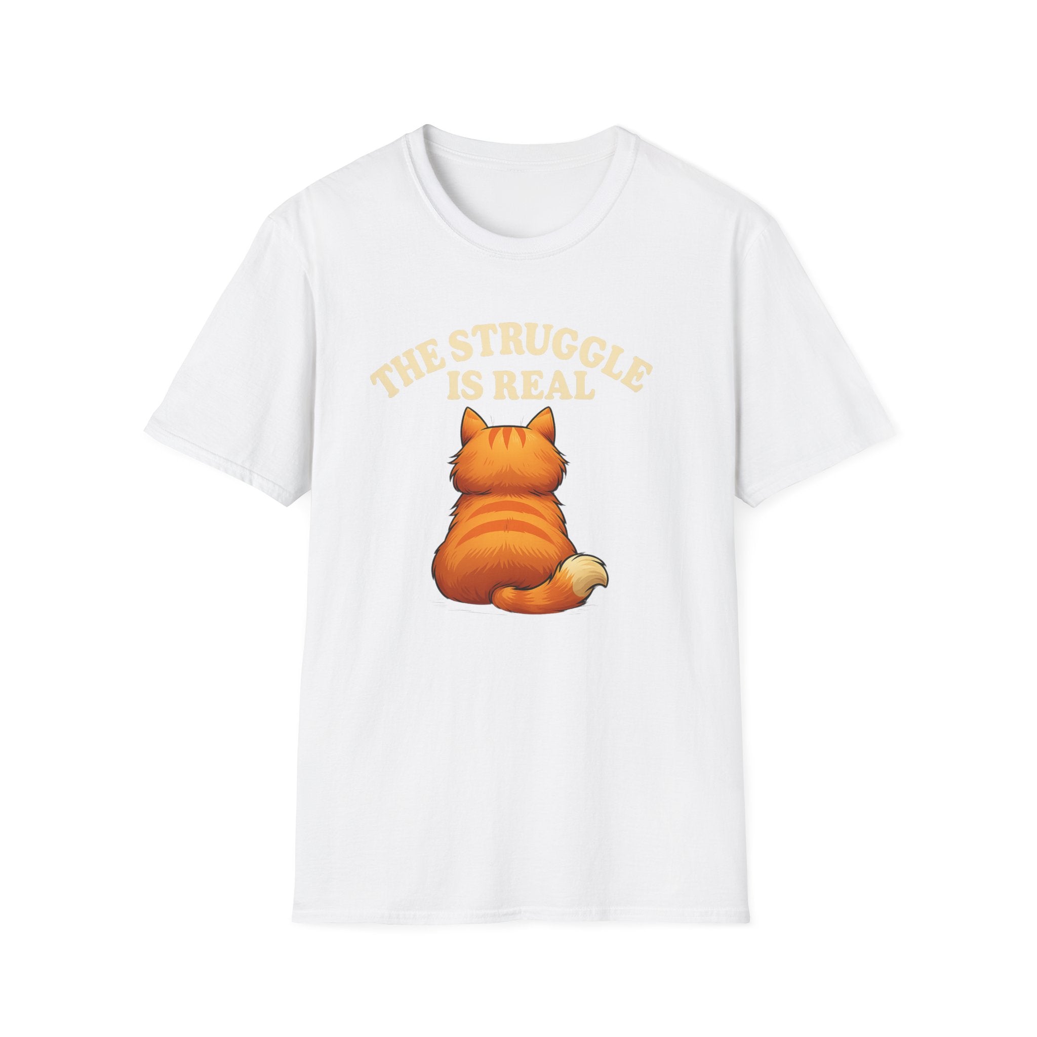 Emotionally Clawed Cat Shirt – Funny Orange Cat Tee for Cat Lovers