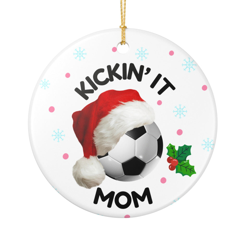 Soccer Mom Christmas Ornament ⚽🎄 | Holiday Sports Keepsake Gift