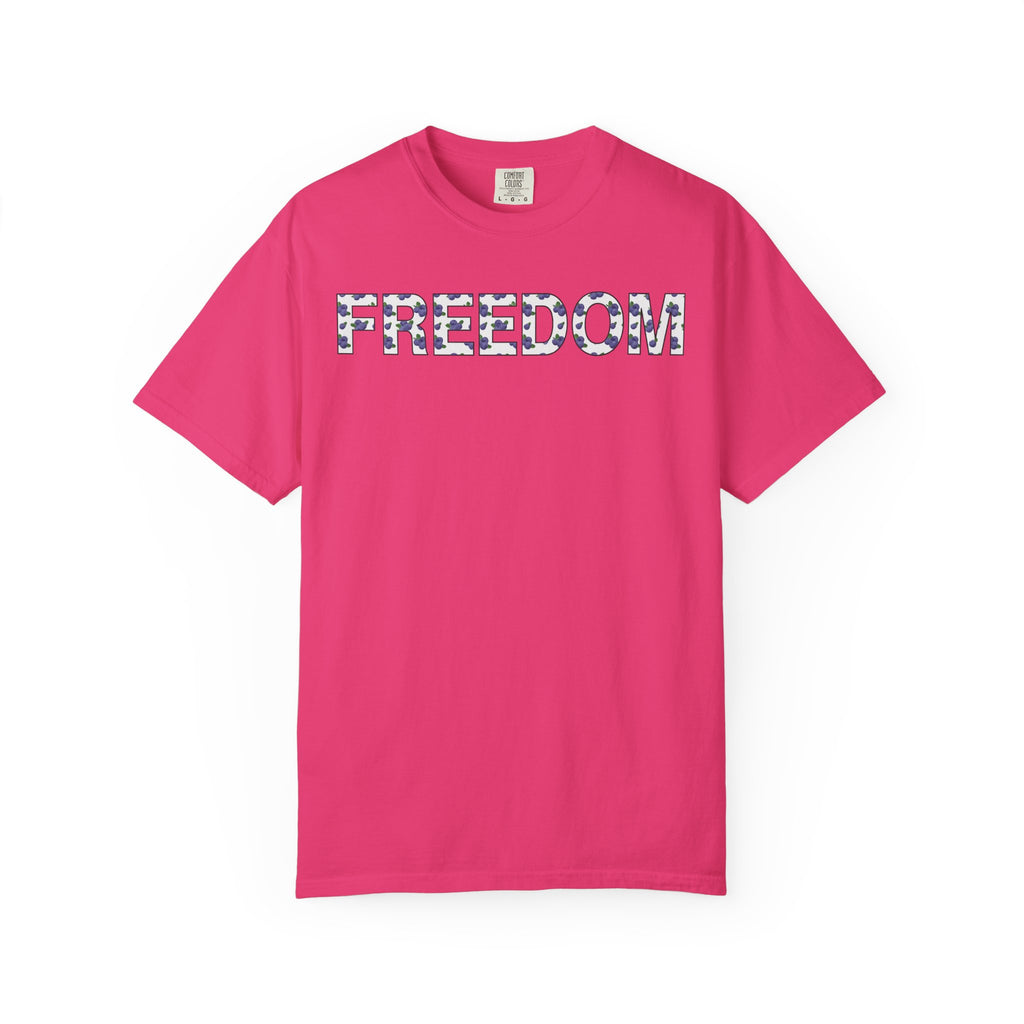 Freedom Blueberries Tee – Charlie Kirk Tribute Shirt