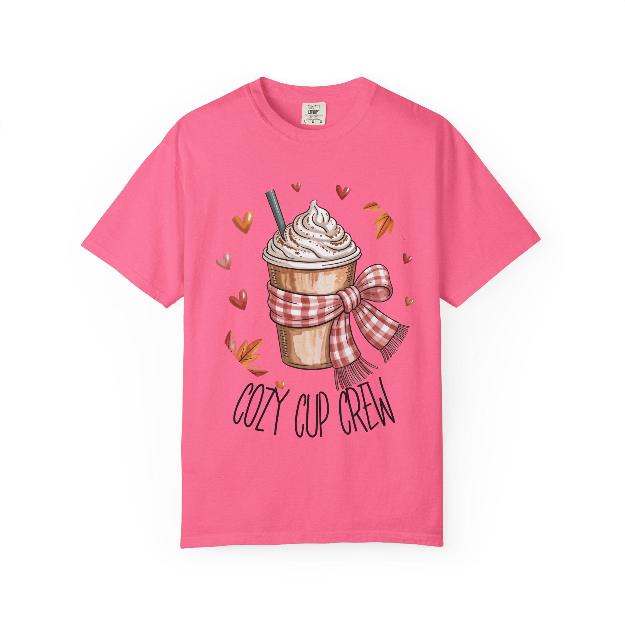 Cozy Cup Crew Short Sleeve T-Shirt – Fall Coffee Lovers Tee