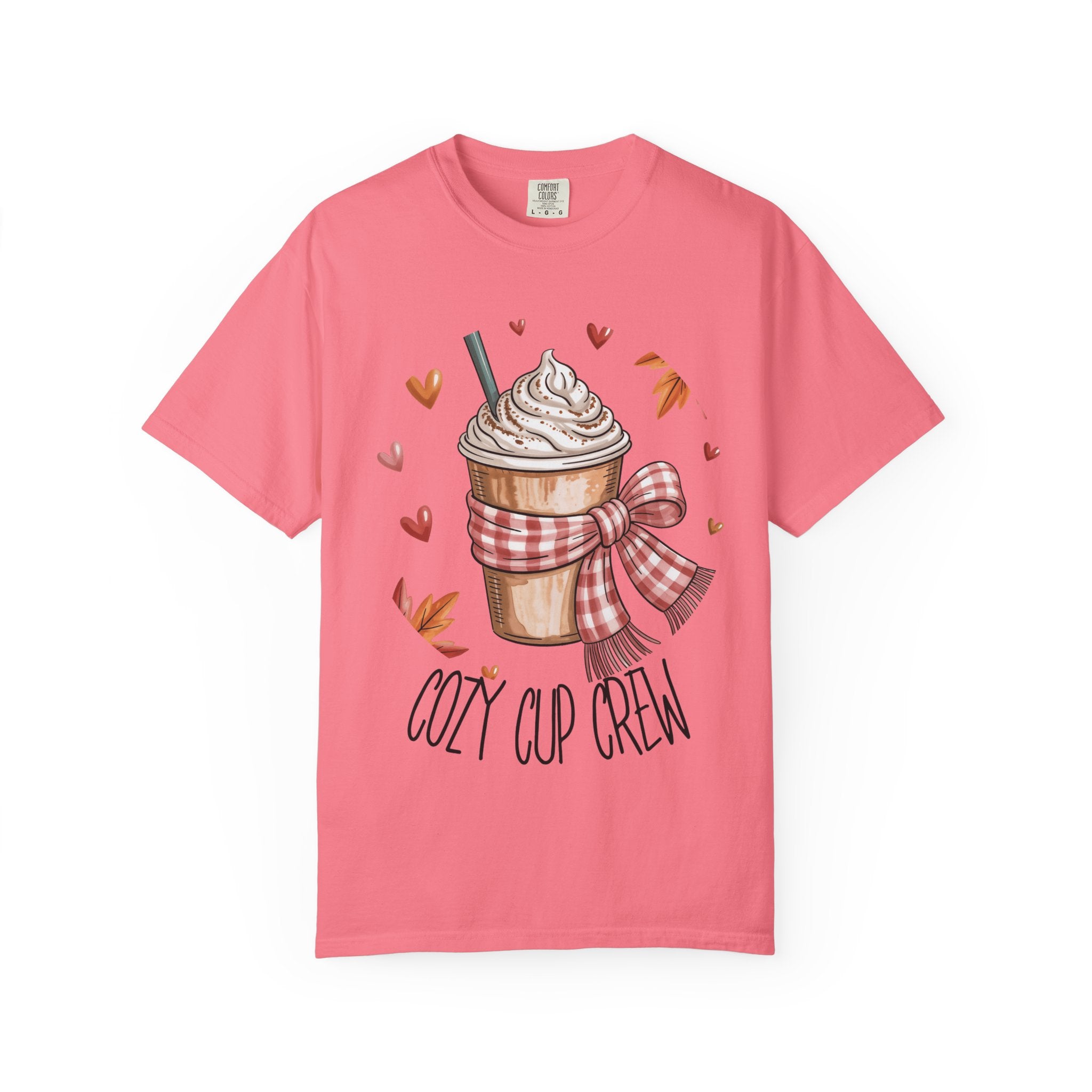 Cozy Cup Crew Short Sleeve T-Shirt – Fall Coffee Lovers Tee