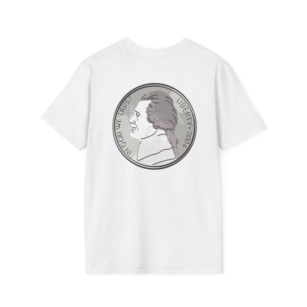 Nickel Back Shirt – Funny Band Joke Tee with Literal Nickel Design