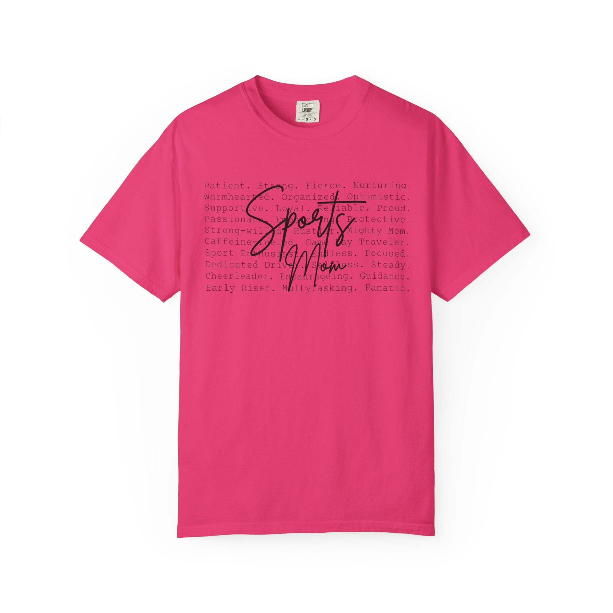 Sports Mom Graphic Tee – Soft, Comfy Shirt for Game Day Vibes