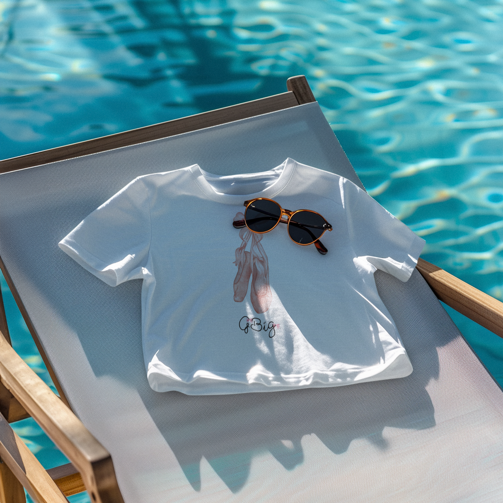 Sorority GBig Crop Top – Pink Bow Grand Big Sister Shirt for Sorority Fam Reveal