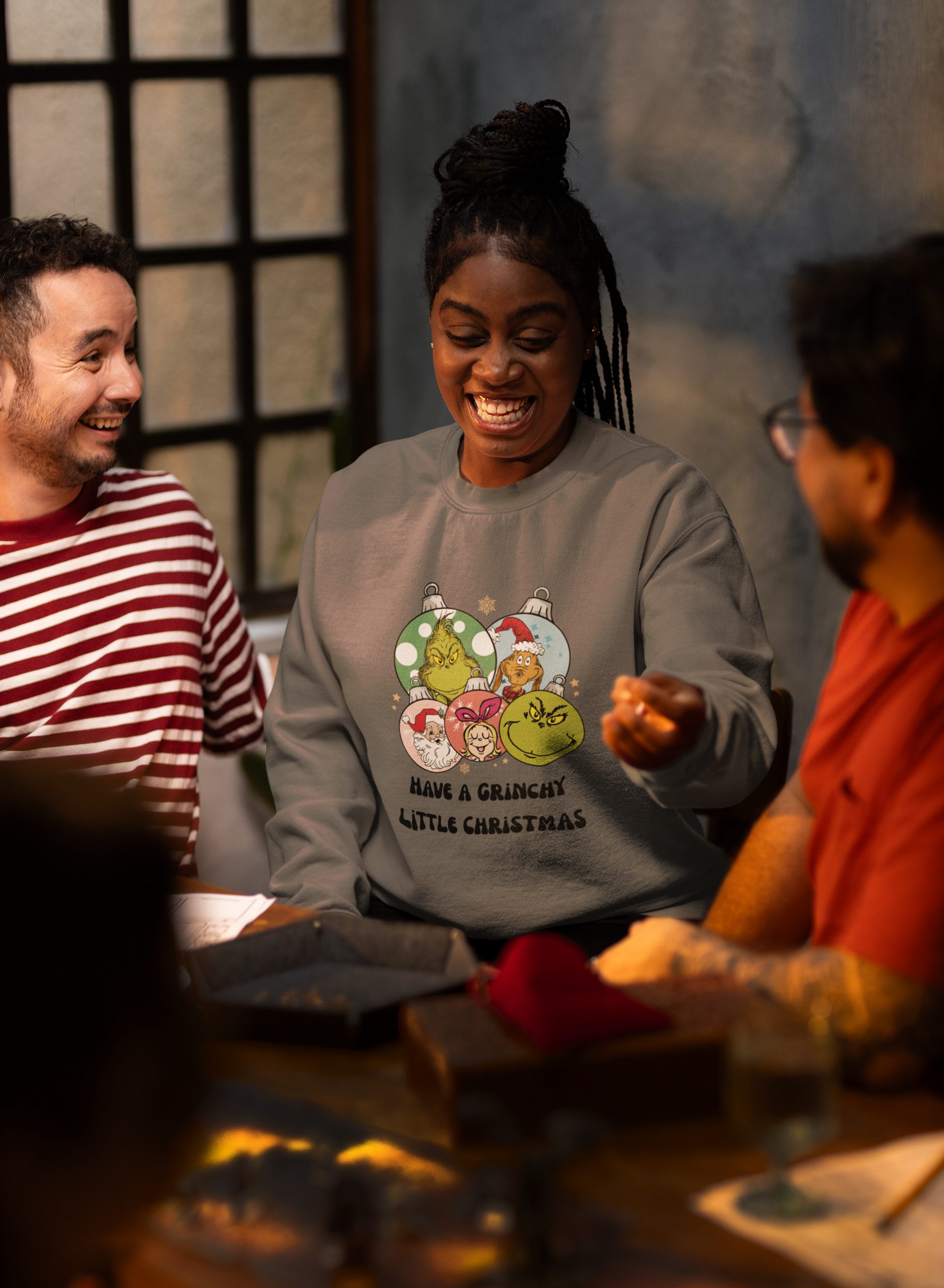 Have a Grinchy Little Christmas Sweatshirt – Funny Holiday Tee