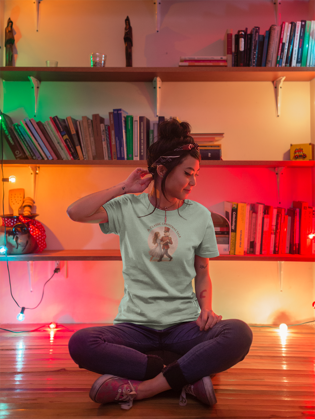 Classic Christmas T-Shirt, Vintage Holiday Tee, Unisex Festive Shirt, Cozy Christmas Gift, Retro Nutcracker Graphic, Winter Apparel