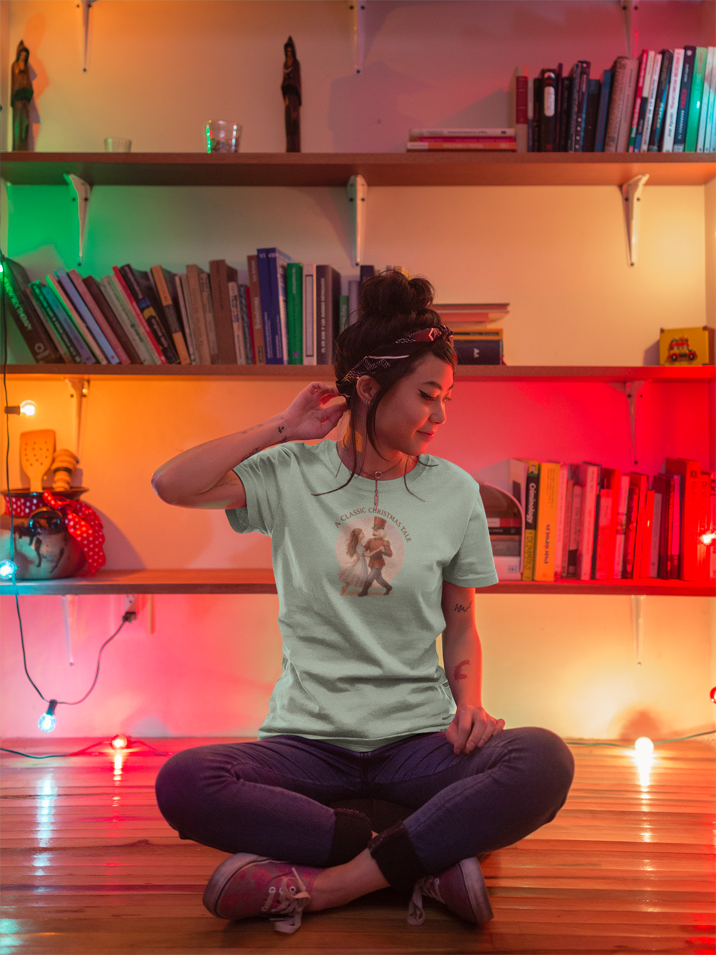 Classic Christmas T-Shirt, Vintage Holiday Tee, Unisex Festive Shirt, Cozy Christmas Gift, Retro Nutcracker Graphic, Winter Apparel